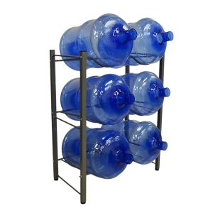 Rack Almacenamiento 6 botellones 20 litros